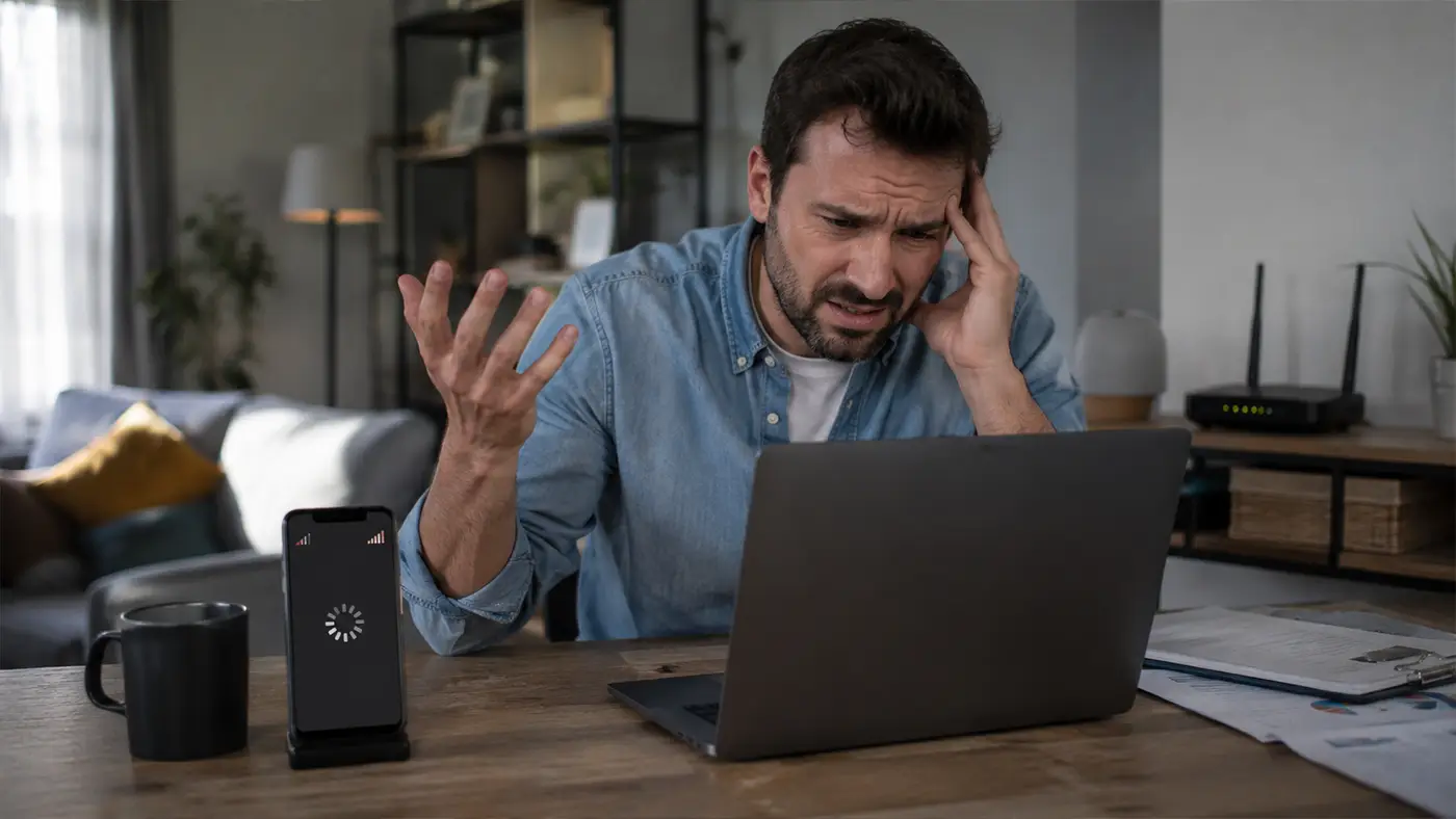 Slechte wifi in huis of op kantoor, terwijl je wel snel internet hebt?